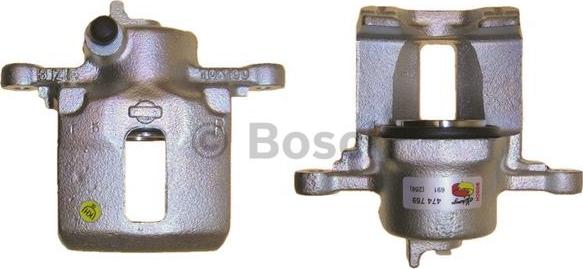 BOSCH 0 986 474 758 - Brake Caliper autospares.lv