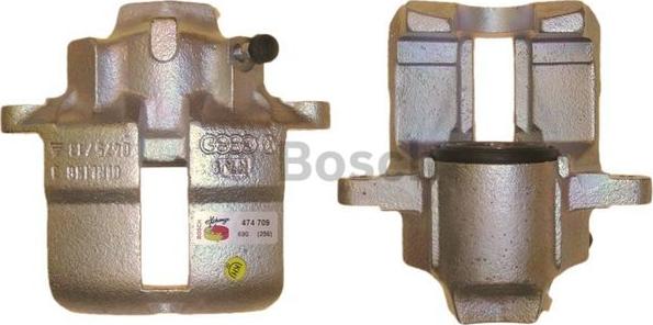 BOSCH 0 986 474 709 - Brake Caliper autospares.lv