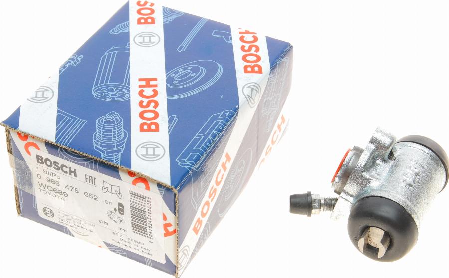 BOSCH 0 986 475 652 - Wheel Brake Cylinder autospares.lv