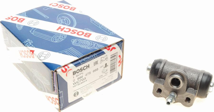 BOSCH 0 986 475 668 - Wheel Brake Cylinder autospares.lv