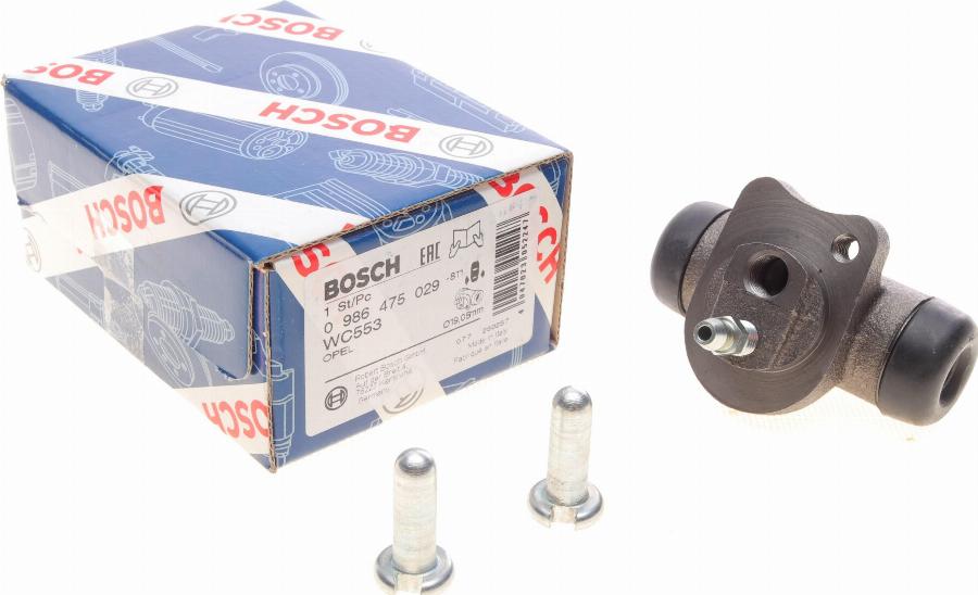 BOSCH 0 986 475 029 - Wheel Brake Cylinder autospares.lv