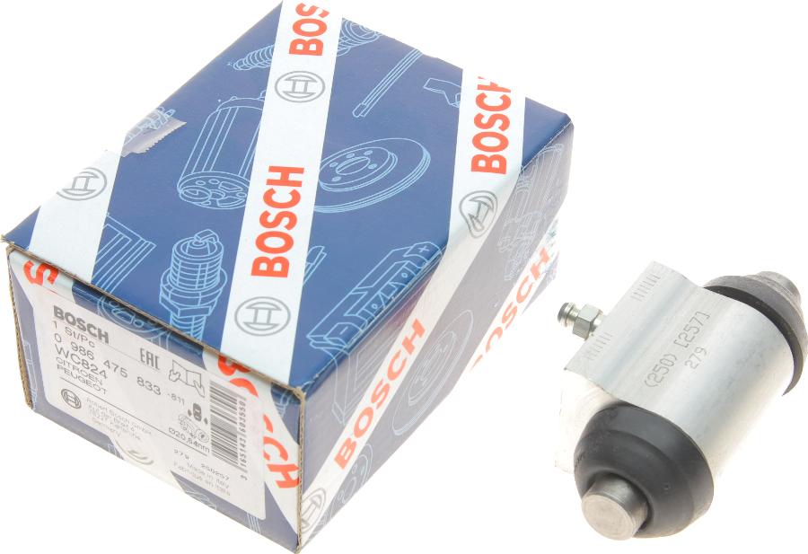 BOSCH 0 986 475 833 - Wheel Brake Cylinder autospares.lv