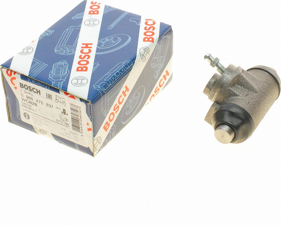 BOSCH 0 986 475 837 - Wheel Brake Cylinder autospares.lv