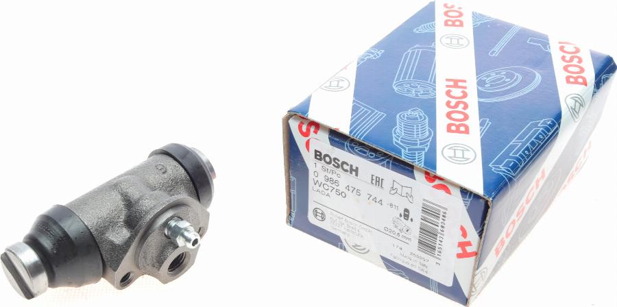 BOSCH 0 986 475 744 - Wheel Brake Cylinder autospares.lv