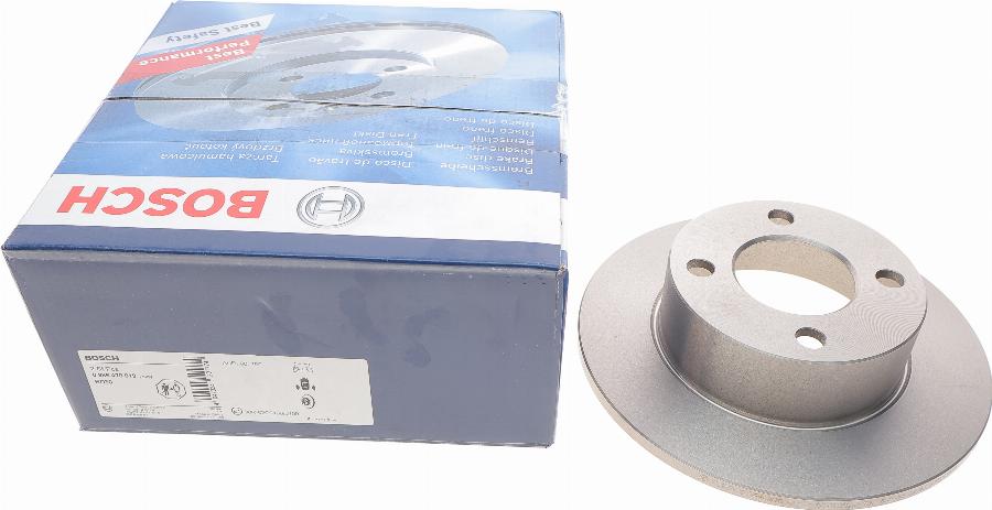 BOSCH 0 986 478 019 - Brake Disc autospares.lv