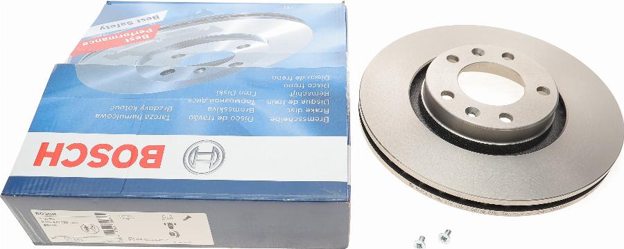 BOSCH 0 986 478 125 - Brake Disc autospares.lv