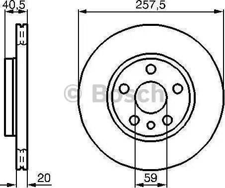 Delphi BG3024 - Brake Disc autospares.lv