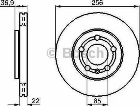 RIDER RD.3325.DF2803 - Brake Disc autospares.lv