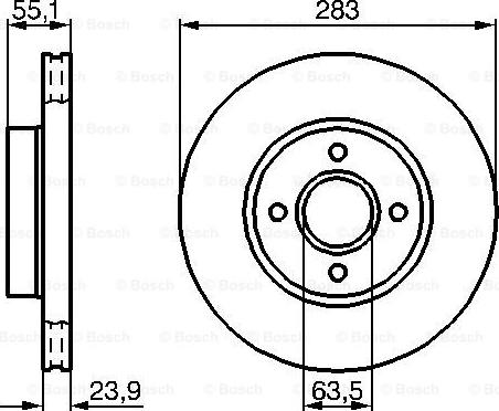 LPR F1461V - Brake Disc autospares.lv