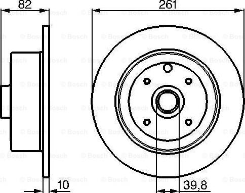 FREMAX BD-9204 - Brake Disc autospares.lv