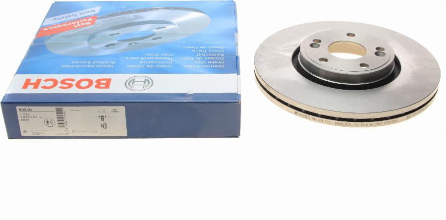 BOSCH 0 986 478 743 - Brake Disc autospares.lv