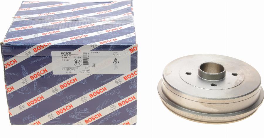 BOSCH 0 986 477 120 - Brake Drum autospares.lv