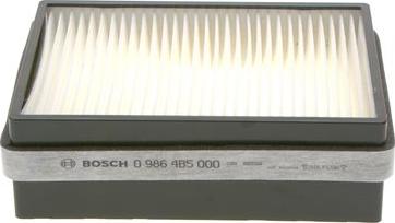 BOSCH 0 986 4B5 000 - Filter, interior air autospares.lv