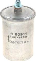 BOSCH 0 986 4B2 038 - Fuel filter autospares.lv