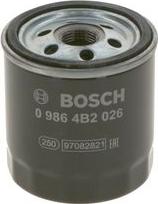 BOSCH 0 986 4B2 026 - Fuel filter autospares.lv