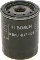 BOSCH 0 986 4B7 065 - Oil Filter autospares.lv