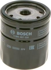BOSCH 0 986 4B7 008 - Oil Filter autospares.lv