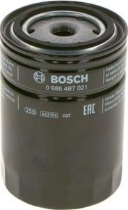 BOSCH 0 986 4B7 021 - Oil Filter autospares.lv