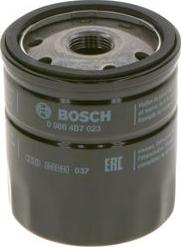 BOSCH 0 986 4B7 023 - Oil Filter autospares.lv