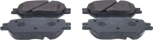 BOSCH 0 986 505 402 - Brake Pad Set, disc brake autospares.lv