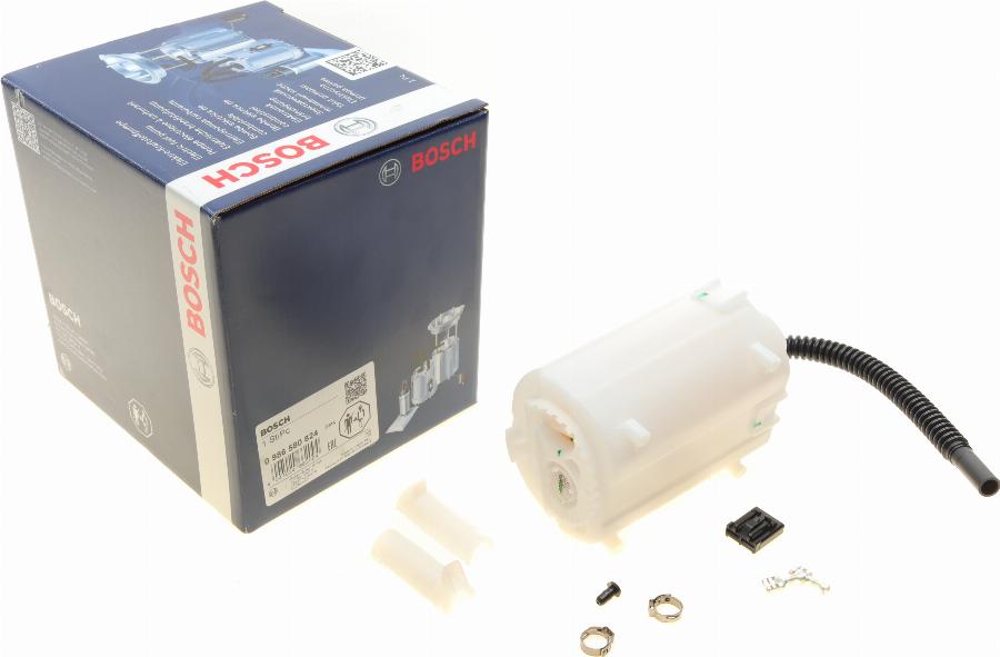 BOSCH 0 986 580 824 - Fuel Pump autospares.lv