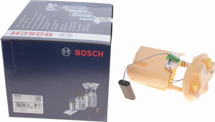 BOSCH 0 986 580 370 - Sender Unit, fuel tank autospares.lv