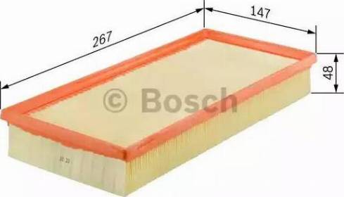 BOSCH 0 986 626 844 - Air Filter, engine autospares.lv