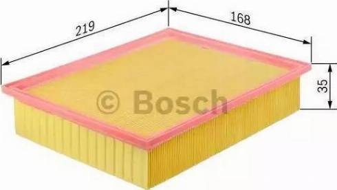 BOSCH 0 986 626 843 - Air Filter, engine autospares.lv