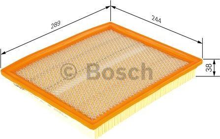 BOSCH 0 986 626 851 - Air Filter, engine autospares.lv