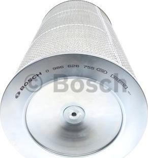 BOSCH 0 986 626 755 - Air Filter, engine autospares.lv