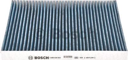 BOSCH 0 986 628 504 - Filter, interior air autospares.lv