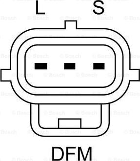 BOSCH 0 986 041 950 - Alternator autospares.lv