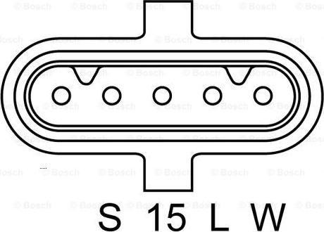 BOSCH 0 986 042 580 - Alternator autospares.lv