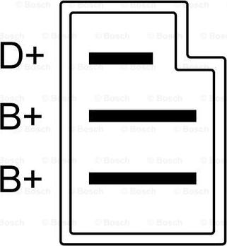 BOSCH 0 986 044 591 - Alternator autospares.lv