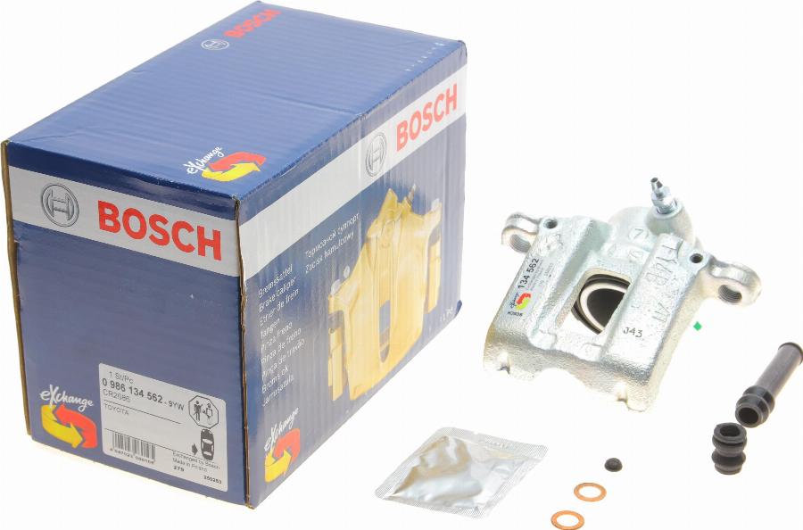 BOSCH 0 986 134 562 - Brake Caliper autospares.lv