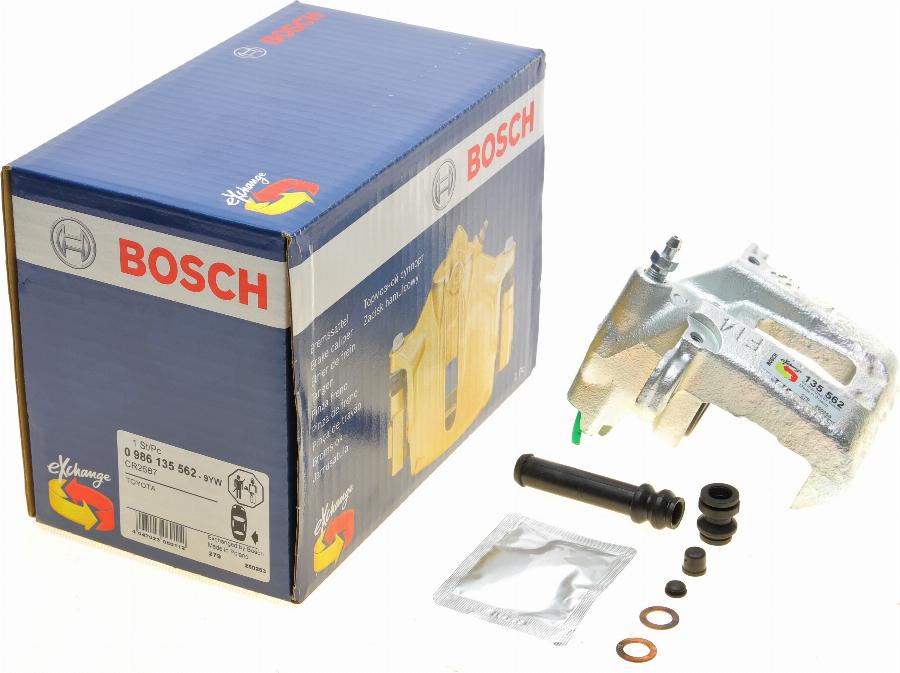 BOSCH 0 986 135 562 - Brake Caliper autospares.lv