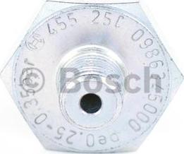 BOSCH 0 986 345 000 - Sender Unit, oil pressure autospares.lv