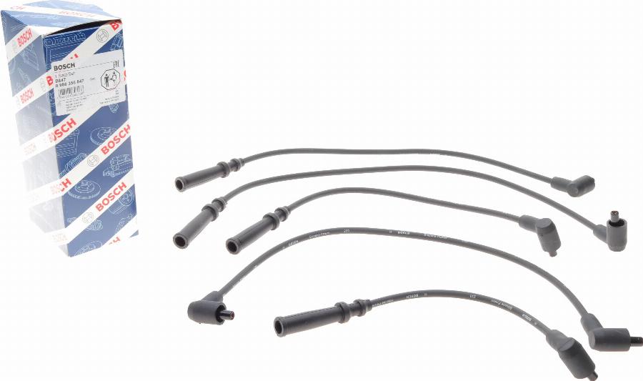 BOSCH 0 986 356 847 - Ignition Cable Kit autospares.lv