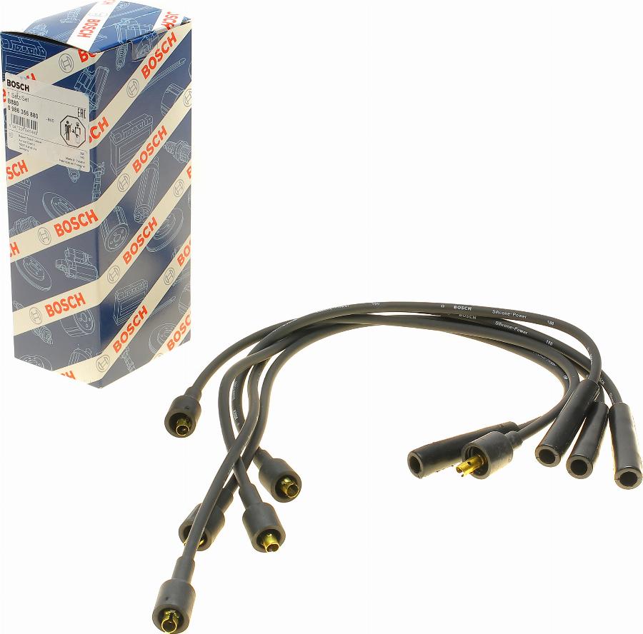 BOSCH 0 986 356 880 - Ignition Cable Kit autospares.lv