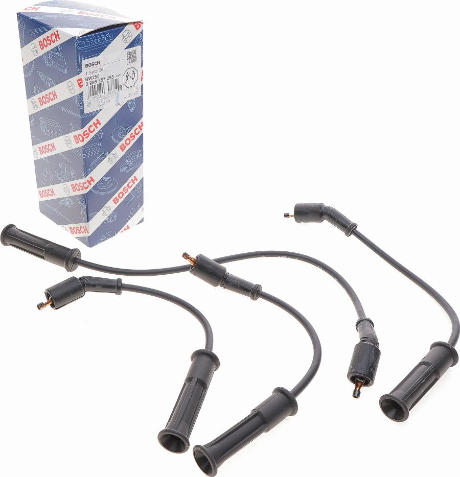 BOSCH 0 986 357 255 - Ignition Cable Kit autospares.lv