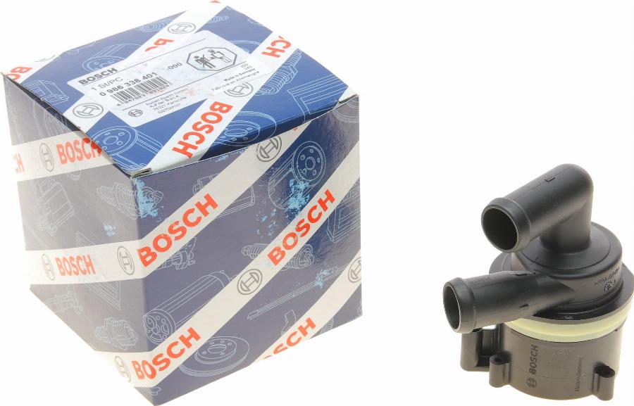 BOSCH 0 986 338 401 - Additional Water Pump autospares.lv