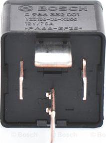 BOSCH 0 986 332 001 - Relay, main current autospares.lv