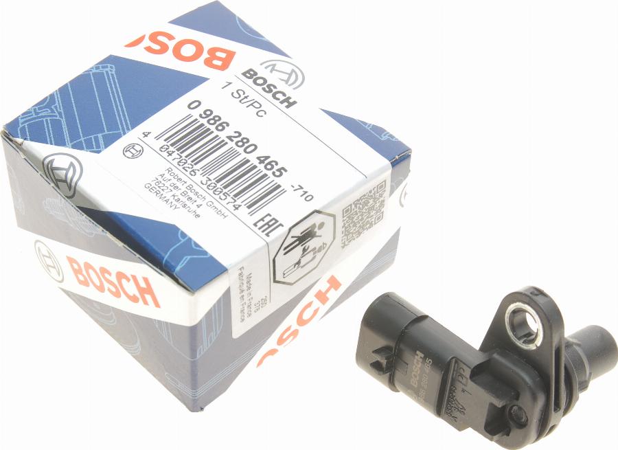 BOSCH 0 986 280 465 - Sensor, camshaft position autospares.lv