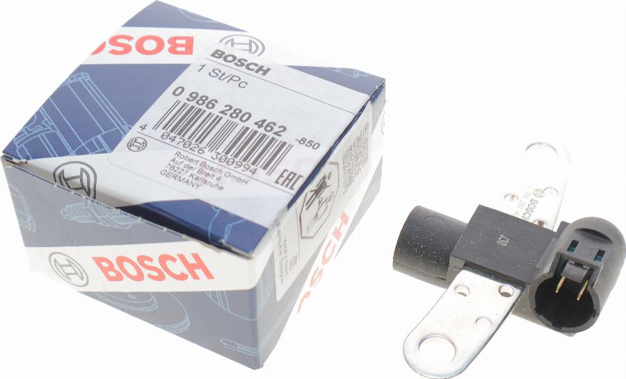 BOSCH 0 986 280 462 - Sensor, crankshaft pulse autospares.lv