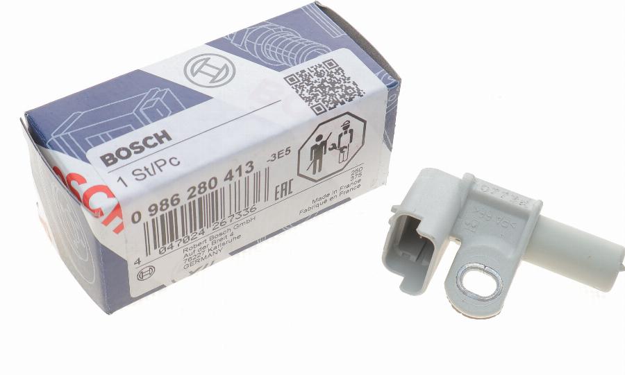 BOSCH 0 986 280 413 - Sensor, crankshaft pulse autospares.lv