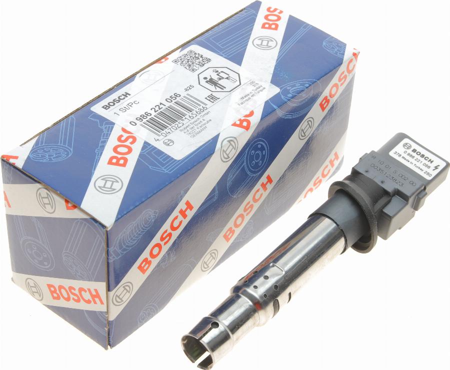 BOSCH 0 986 221 056 - Ignition Coil autospares.lv