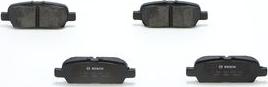 BOSCH 0 986 AB9 440 - Brake Pad Set, disc brake autospares.lv