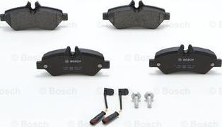 BOSCH 0 986 AB9 447 - Brake Pad Set, disc brake autospares.lv