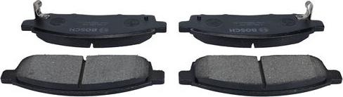 BOSCH 0 986 AB9 346 - Brake Pad Set, disc brake autospares.lv