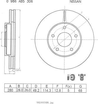 Japanparts DI-156 - Brake Disc autospares.lv